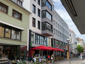 Neubau eines Geschäftshaus in Karlsruhe